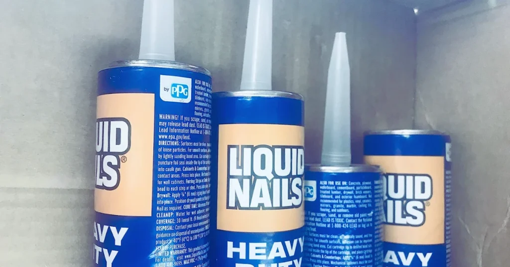 Liquid Nails Construction Adhesive